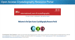 Desktop Screenshot of nanocrystallography.net